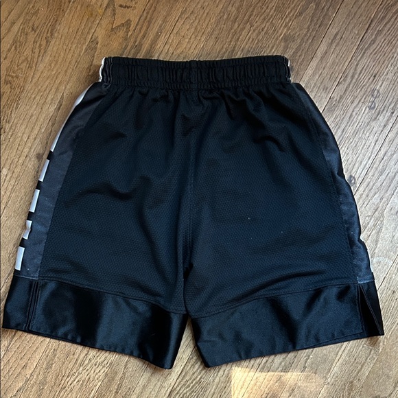 Nike Dry-Fit Black Shorts with white accents Youth Small - Picture 3 of 6